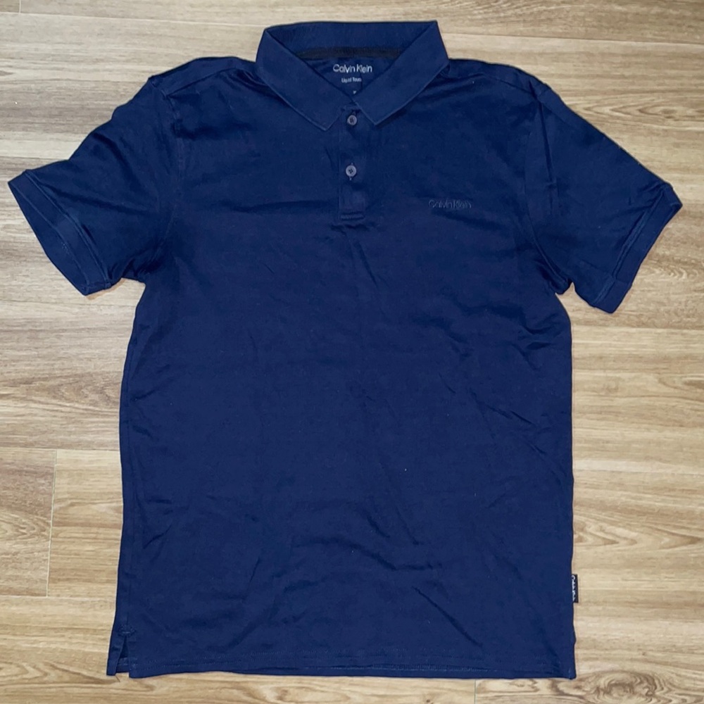 Navy Blue Calvin Klein Polo